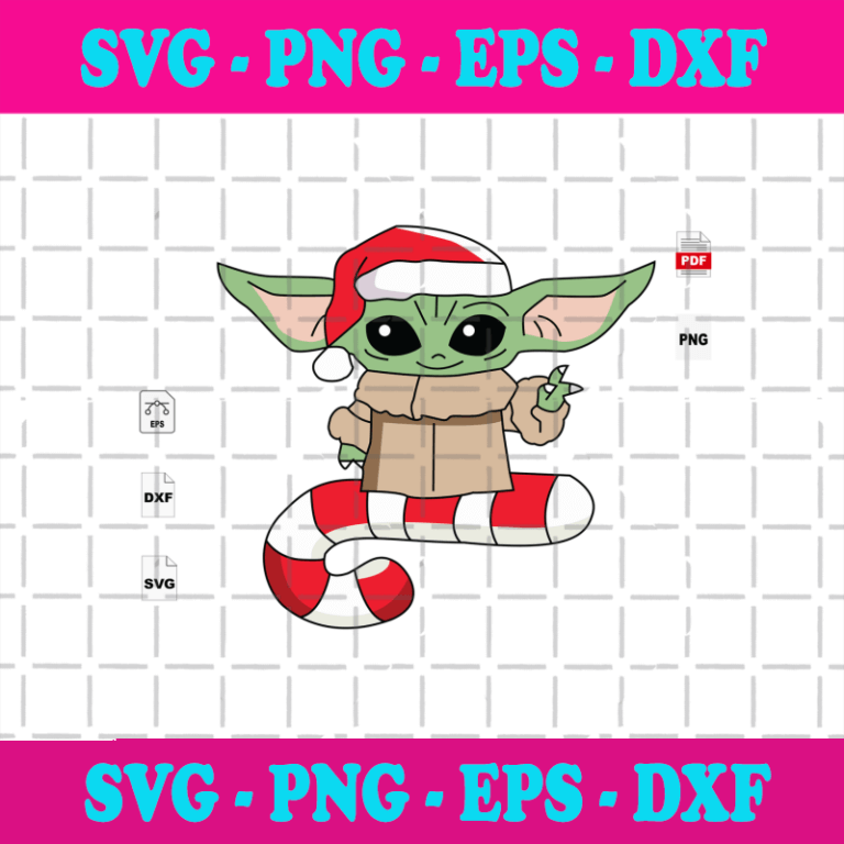 Christmas Baby Yoda Baby Yoda Svg Christmas Svg Merry Christmas