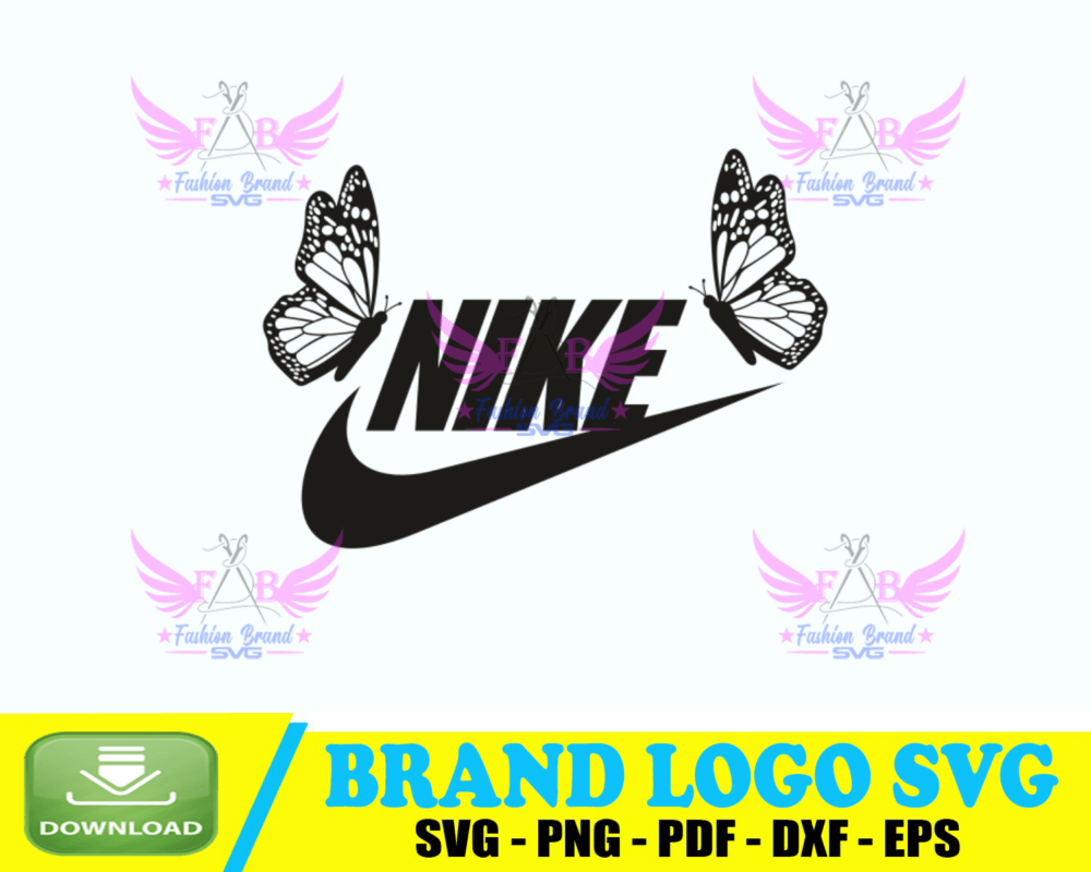 Nike Butterfly Brand Logo Svg Hot Logo Svg