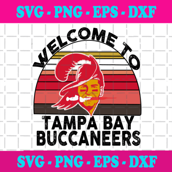 Welcome To Tampa Bay Buccaneers Tom Brady Svg, Sport Svg, Tampa Bay ...