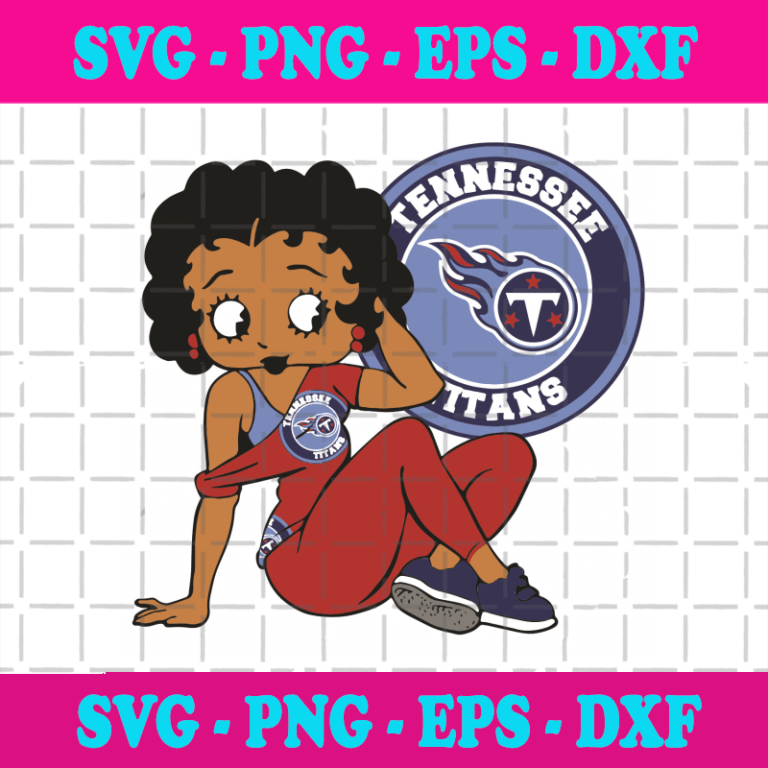 Tennessee Titans Betty Boop Svg, Sport Svg, Tennessee Titans Football ...