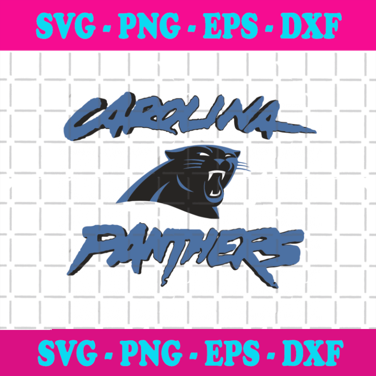 Carolina Panthers Svg, Sport Svg, Carolina Panthers Football Team Svg ...