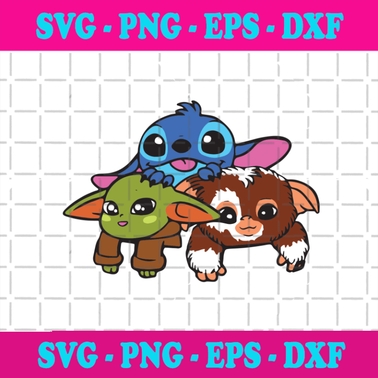 Yoda Stitch Gizmo Svg, Trending Svg, Star Wars Svg, Baby Yoda Svg ...