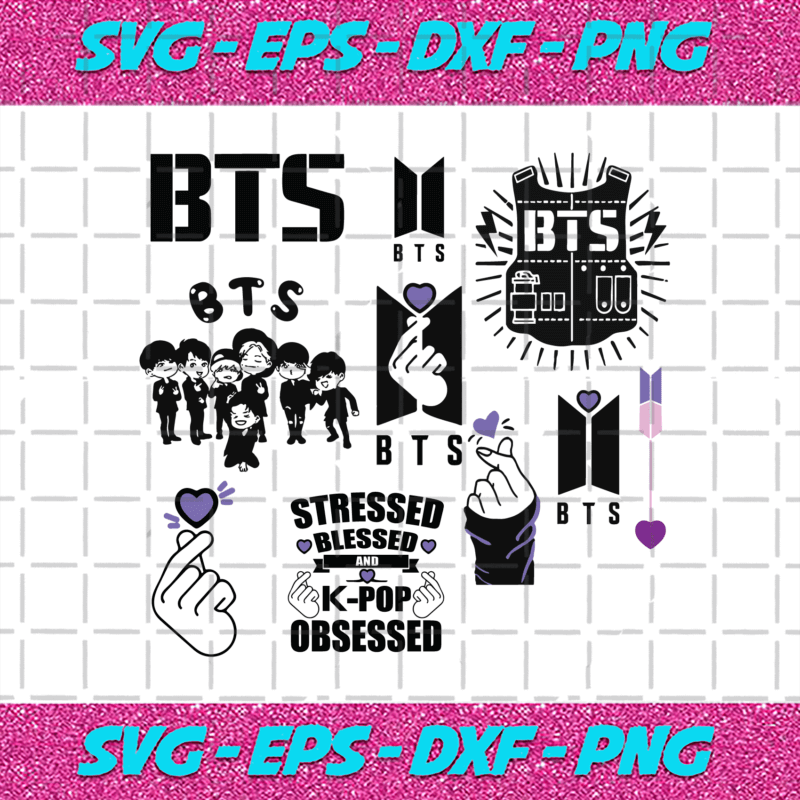 Bts Svg Bundle, Trending Svg, Bts Dynamite Svg, Bts Logo, Bts Svg ...