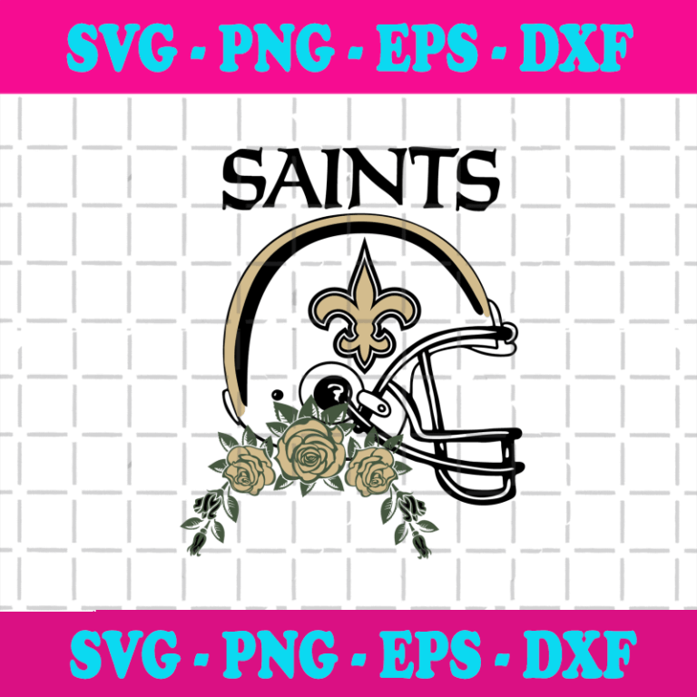 New Orleans Saints Helmet Svg Sport Svg Football Svg Football Teams