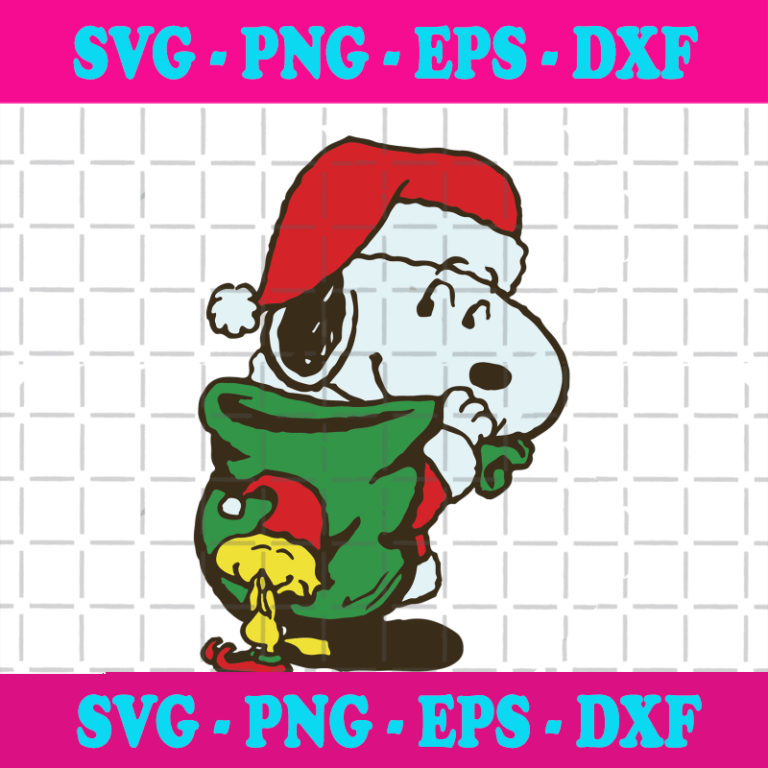 Cute Santa Snoopy, Christmas Svg, Christmas Gift, Christmas Day 