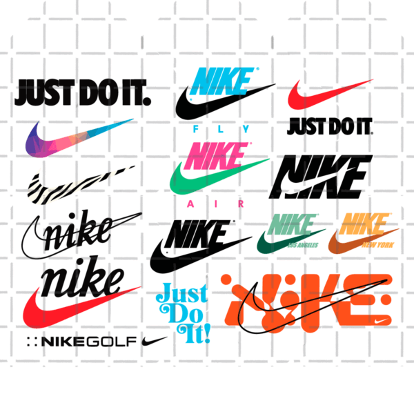 Nike Logos Svg Bundle Trending Svg, Nike Svg, Nike Logo Svg