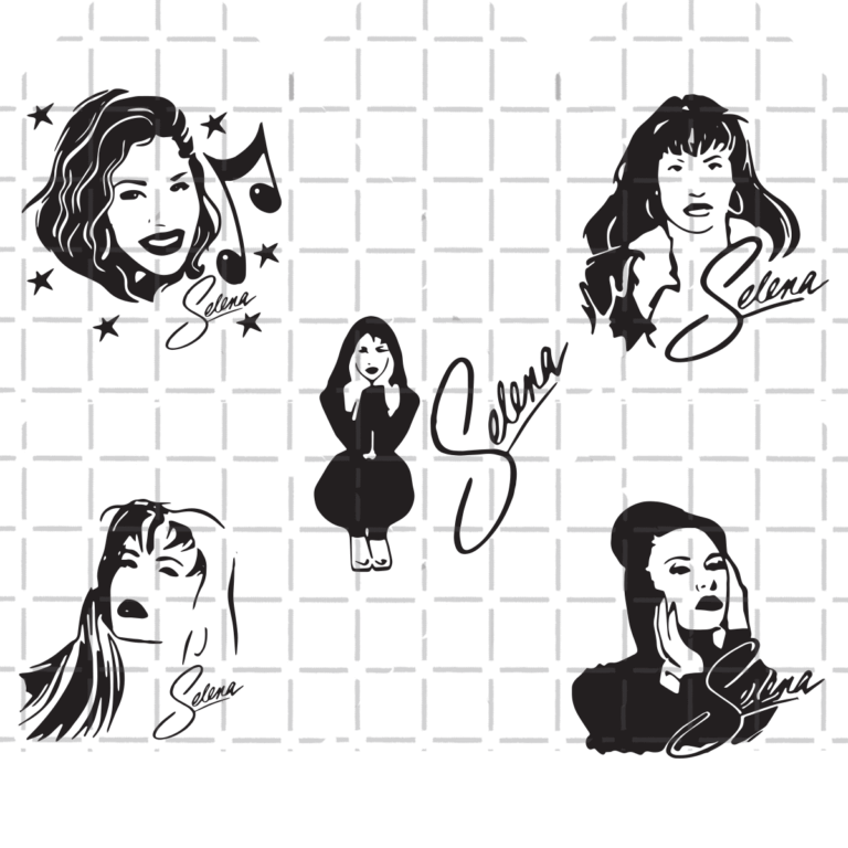 Selena Quintanilla Bundle Svg Selena Svg, Selena Quintanilla Svg