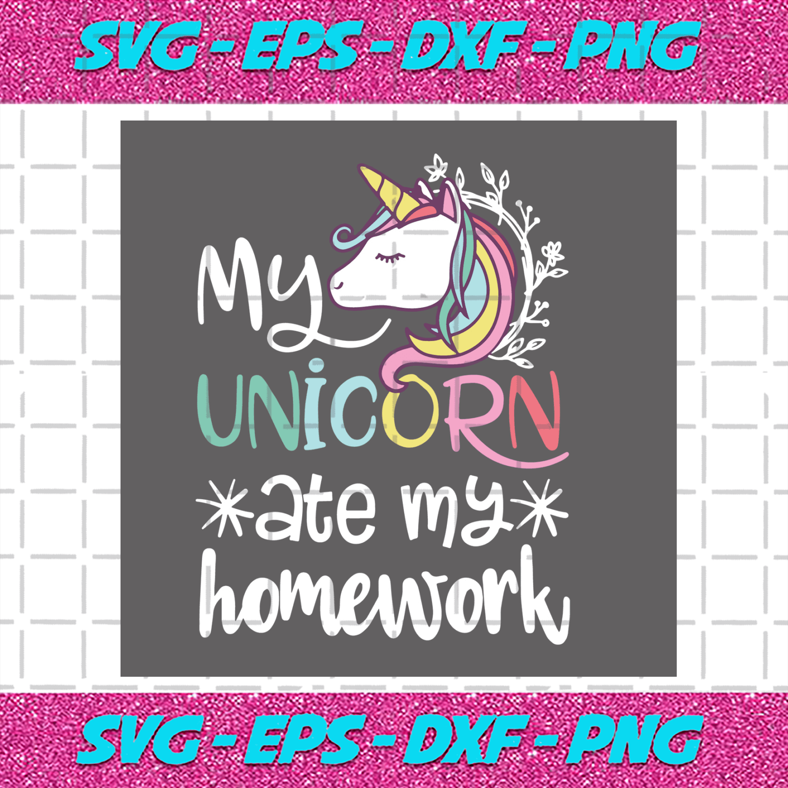 unicorn homework school