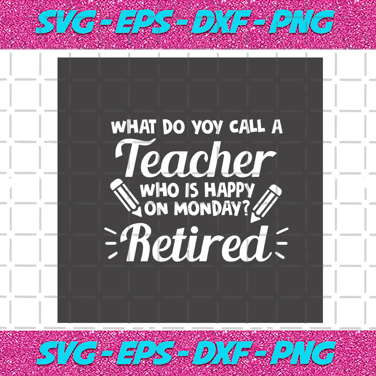 Retired Teacher Svg, Trending Svg, Funny Teacher Svg, Retired Svg ...