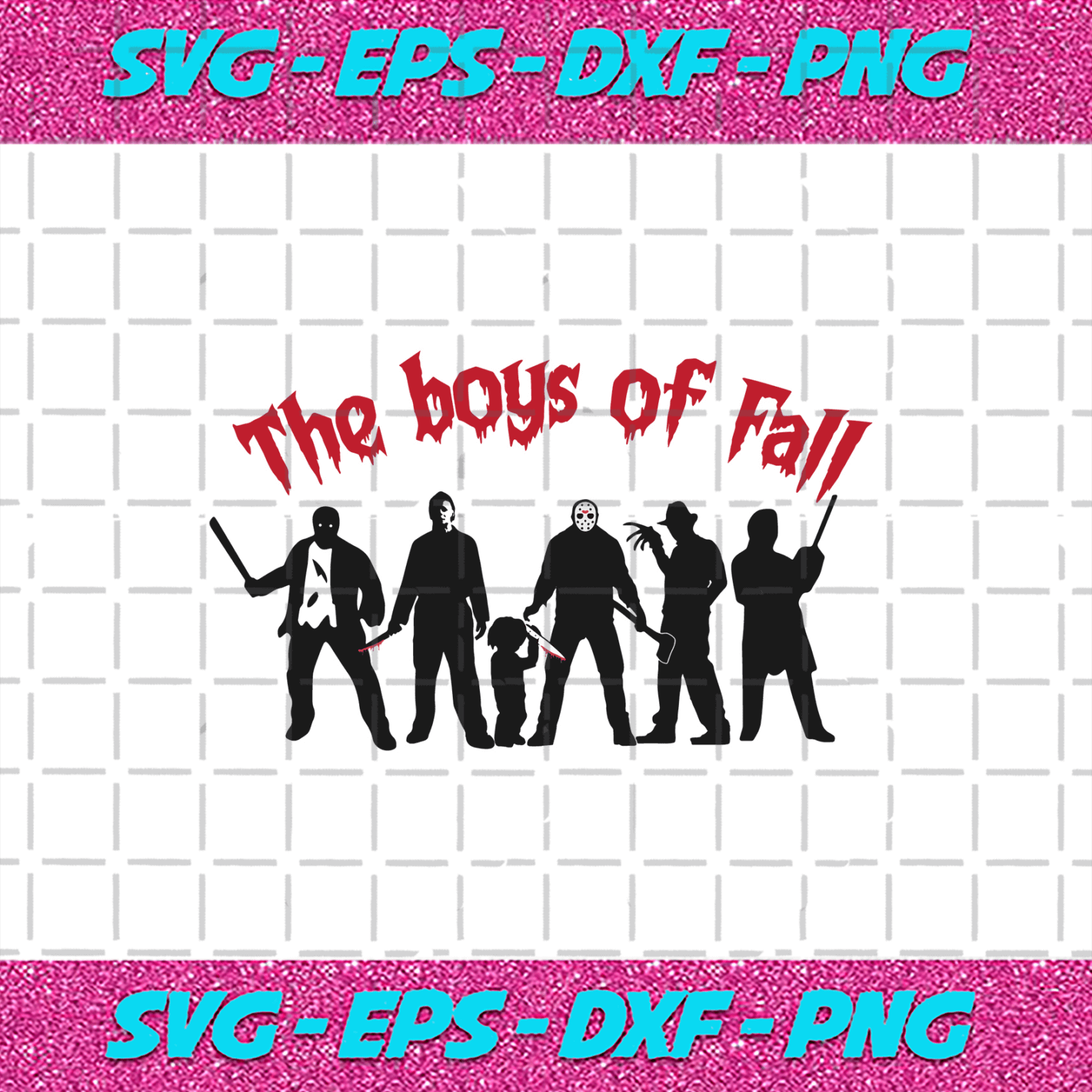 Boys Of Fall Svg, Halloween Svg, Halloween Killer Svg