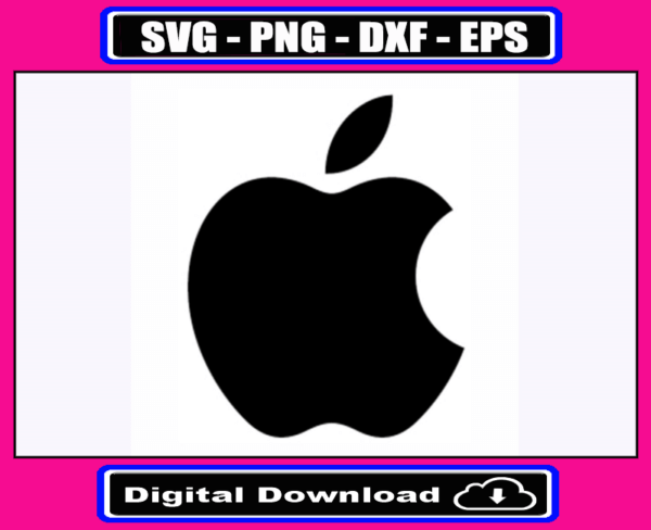 Apple Logo Svg, Apple Branded Logo Svg, Apple Brand Svg