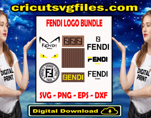 Fendi Logos Svg Bundle