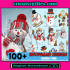 100+ Christmas Snowman Bundle
