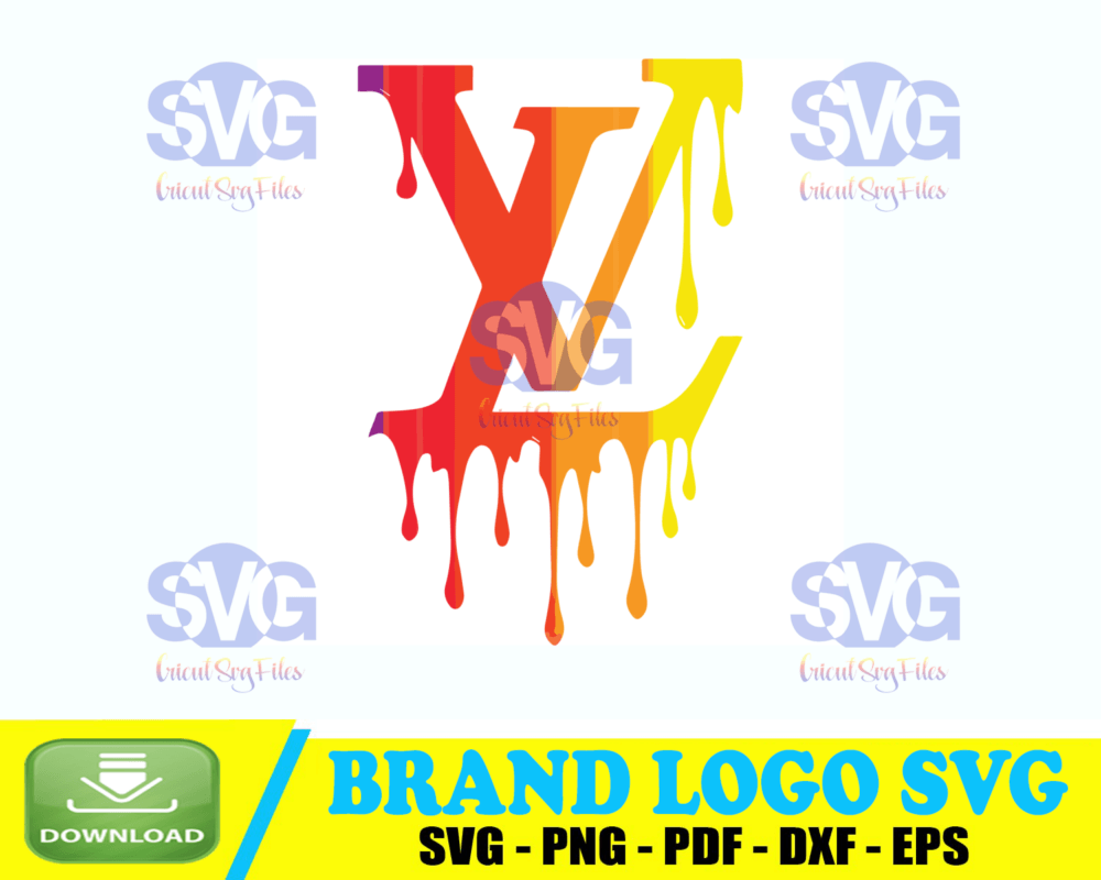 LV Logo Louis Vuitton Svg, Fashion Logo Svg, Famous Brand Svg