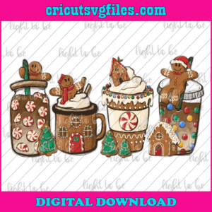Gingerbread Coffee Christmas House